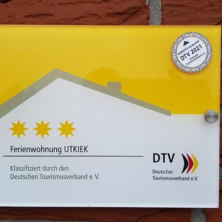 Ferienwohnung Utkiek アウリッヒ エクステリア 写真