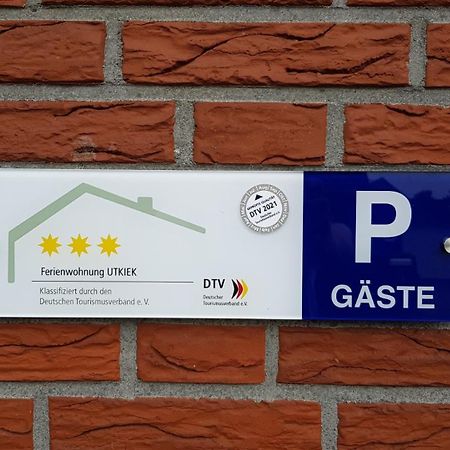 Ferienwohnung Utkiek アウリッヒ エクステリア 写真